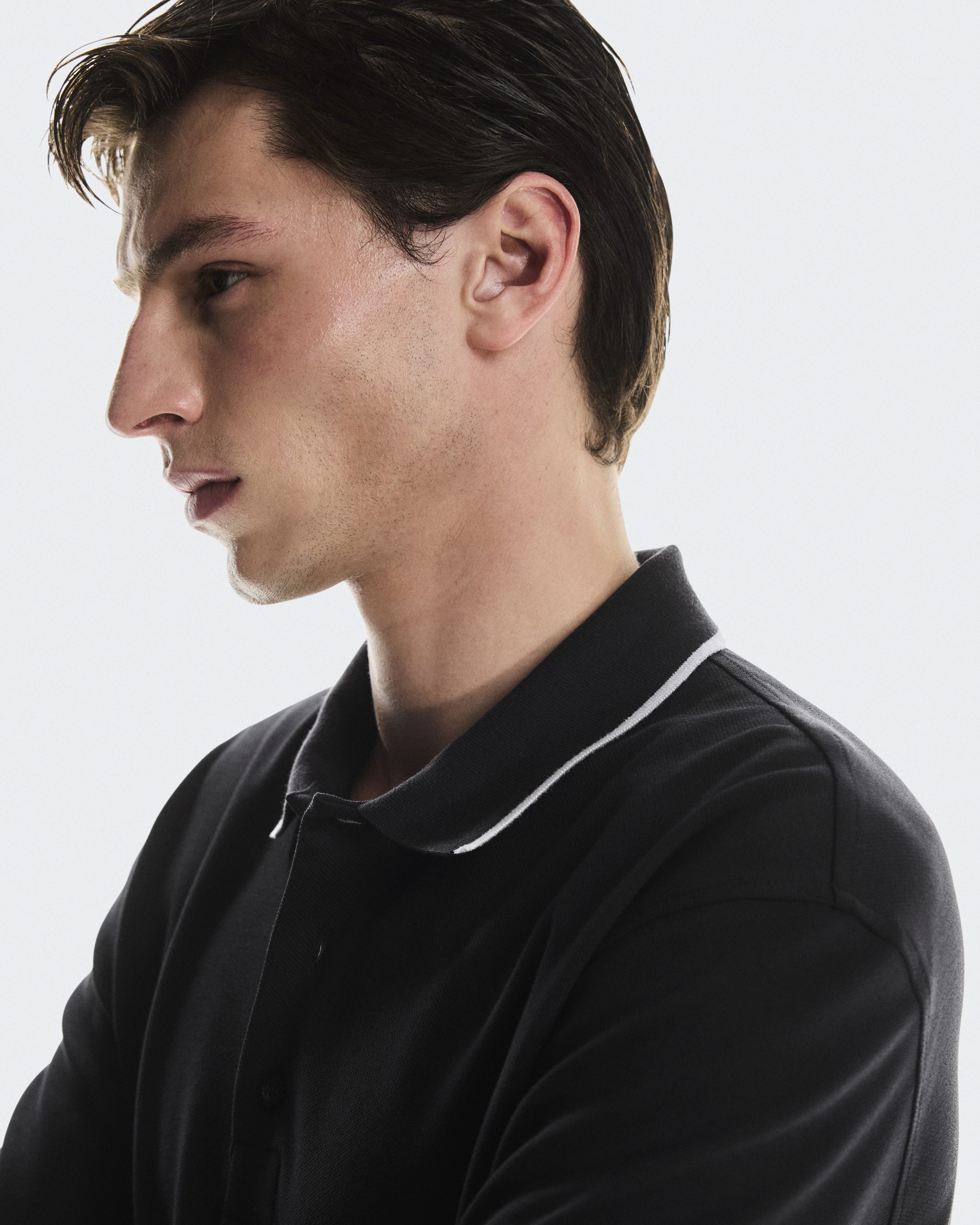 Men's Courtside Long-T Polo - Image 4