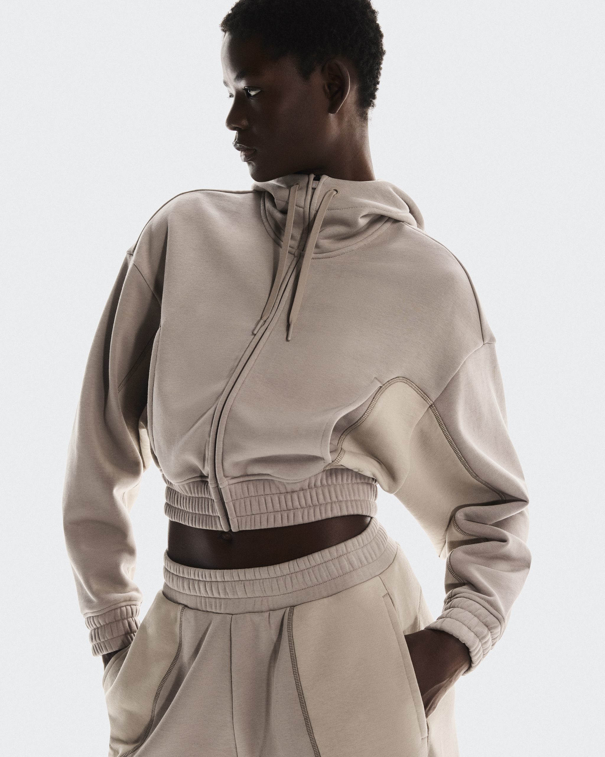 Women's Club Cropped Hoodie FKA - Image 3