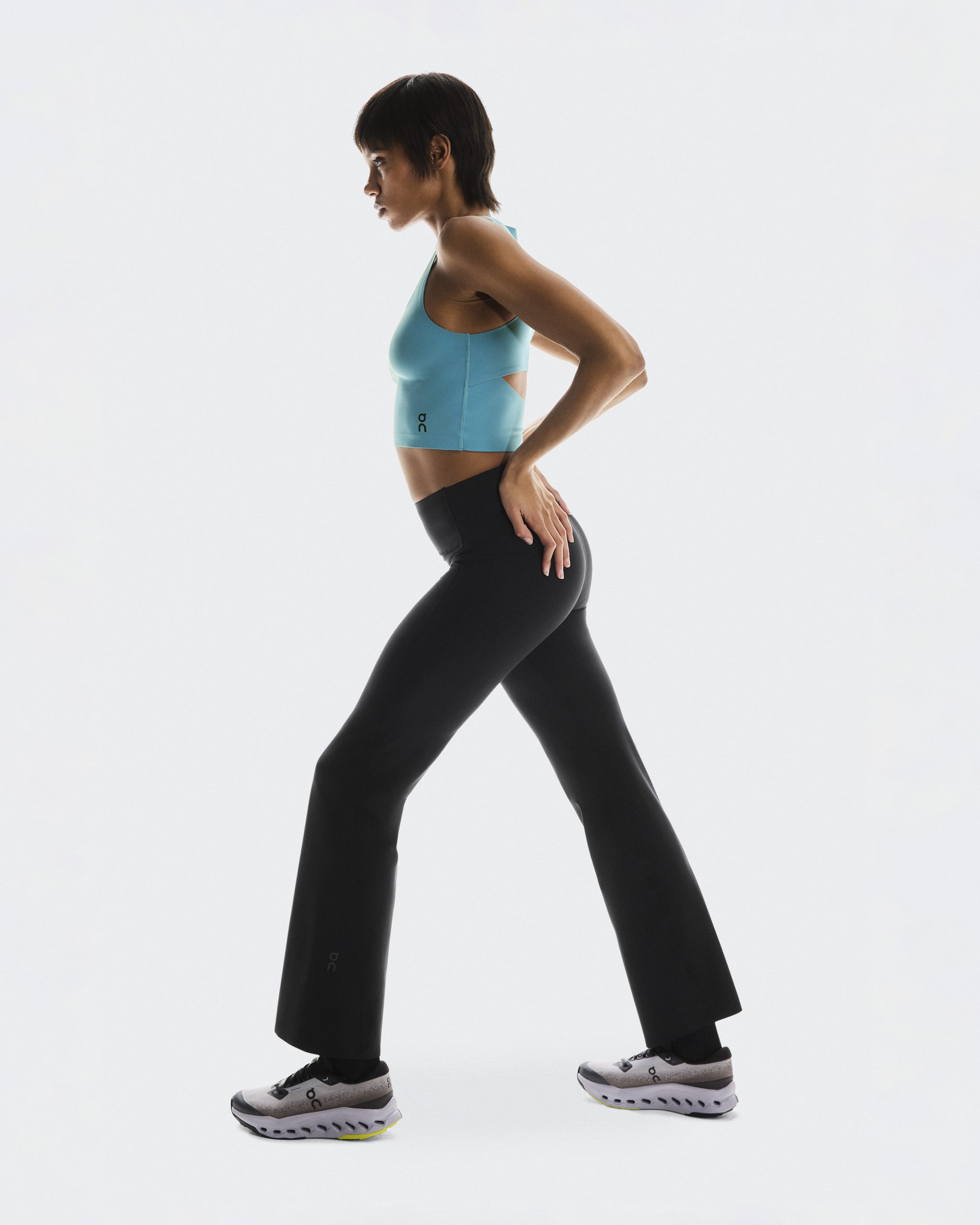 Women's Studio Flared Tights 30" - Image 6