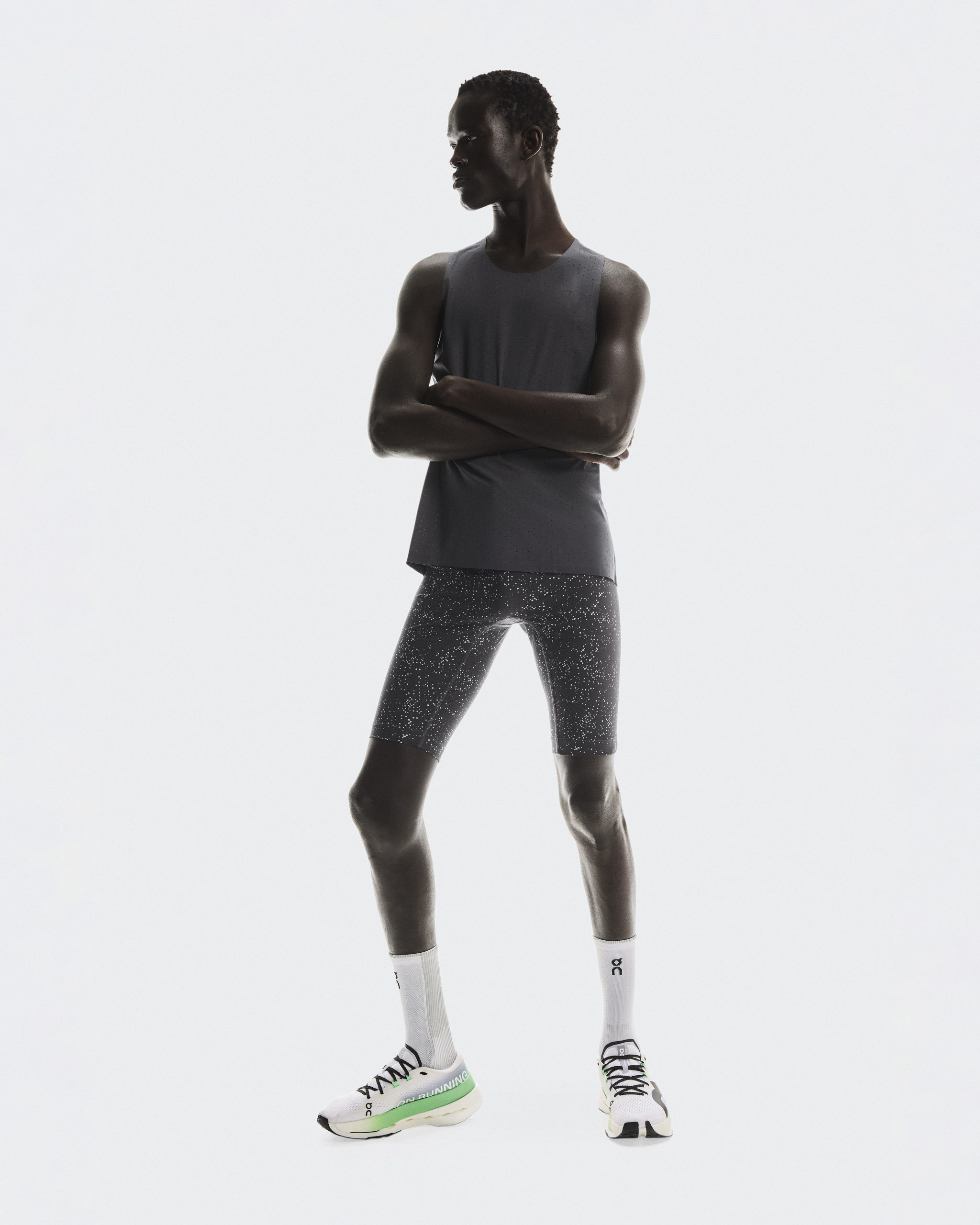 Men's Race Tights Half - Image 3