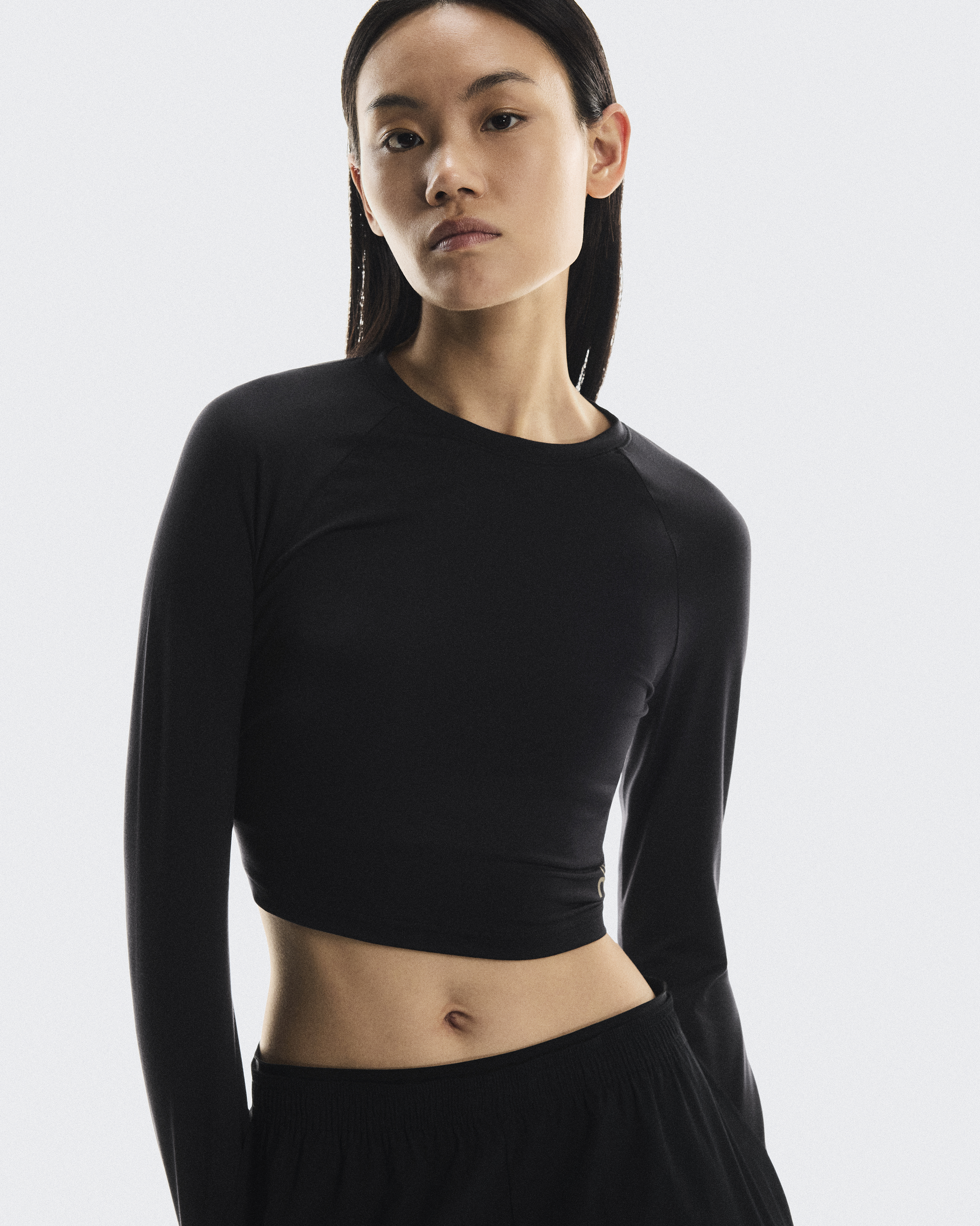 Women's Studio Long-T Crop - Image 3