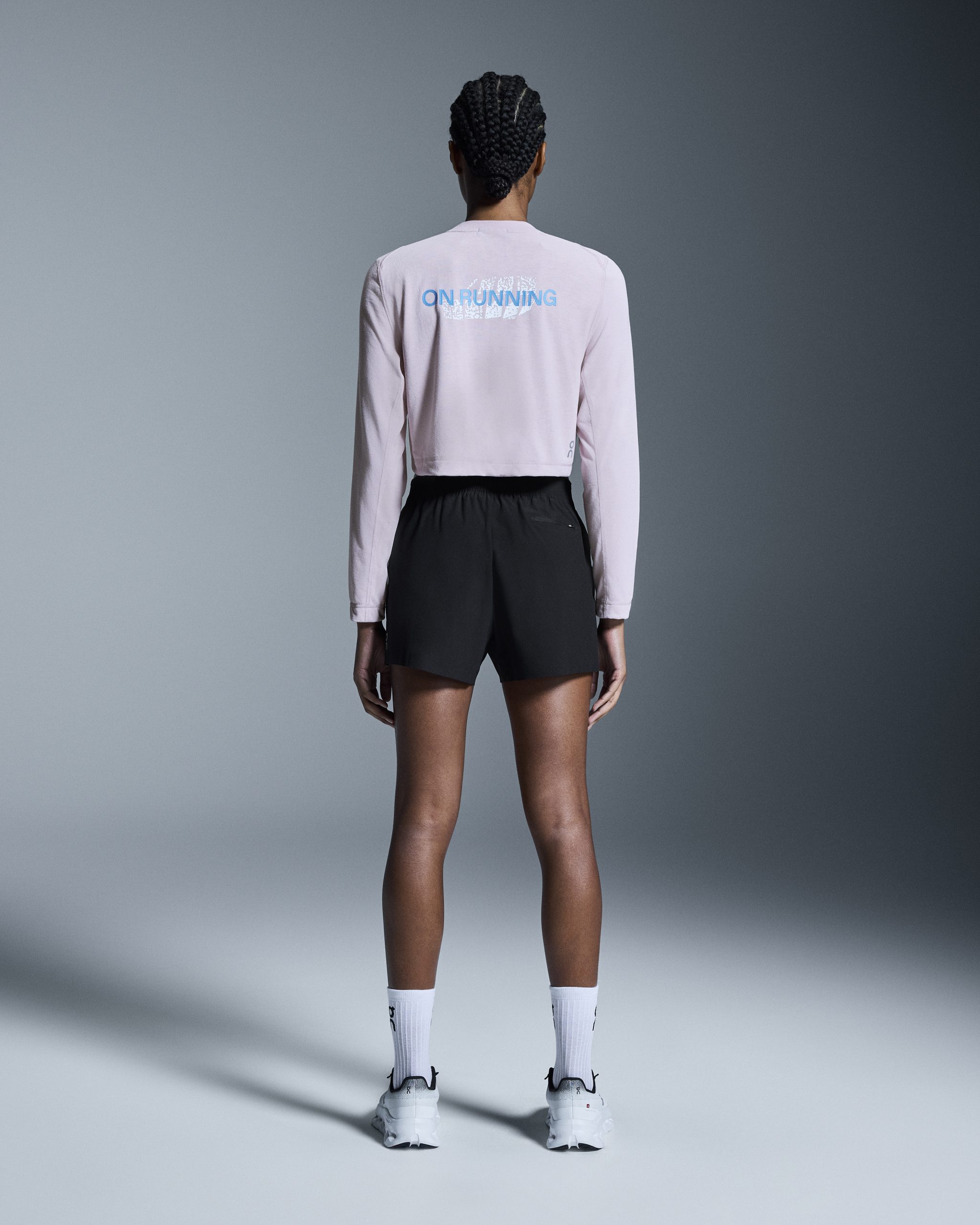 Women's Train Long-T Crop Graphic - Image 2