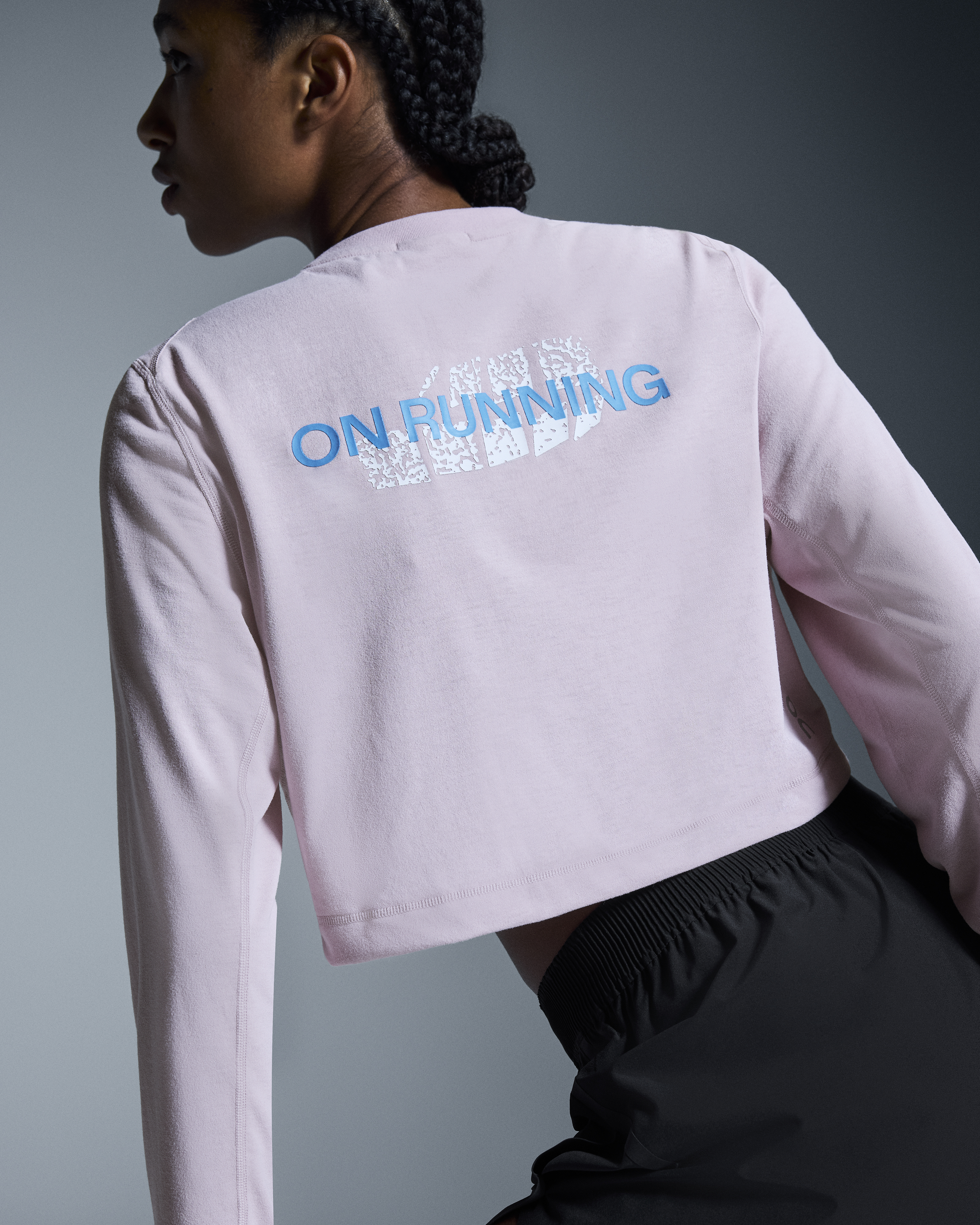 Women's Train Long-T Crop Graphic - Image 5