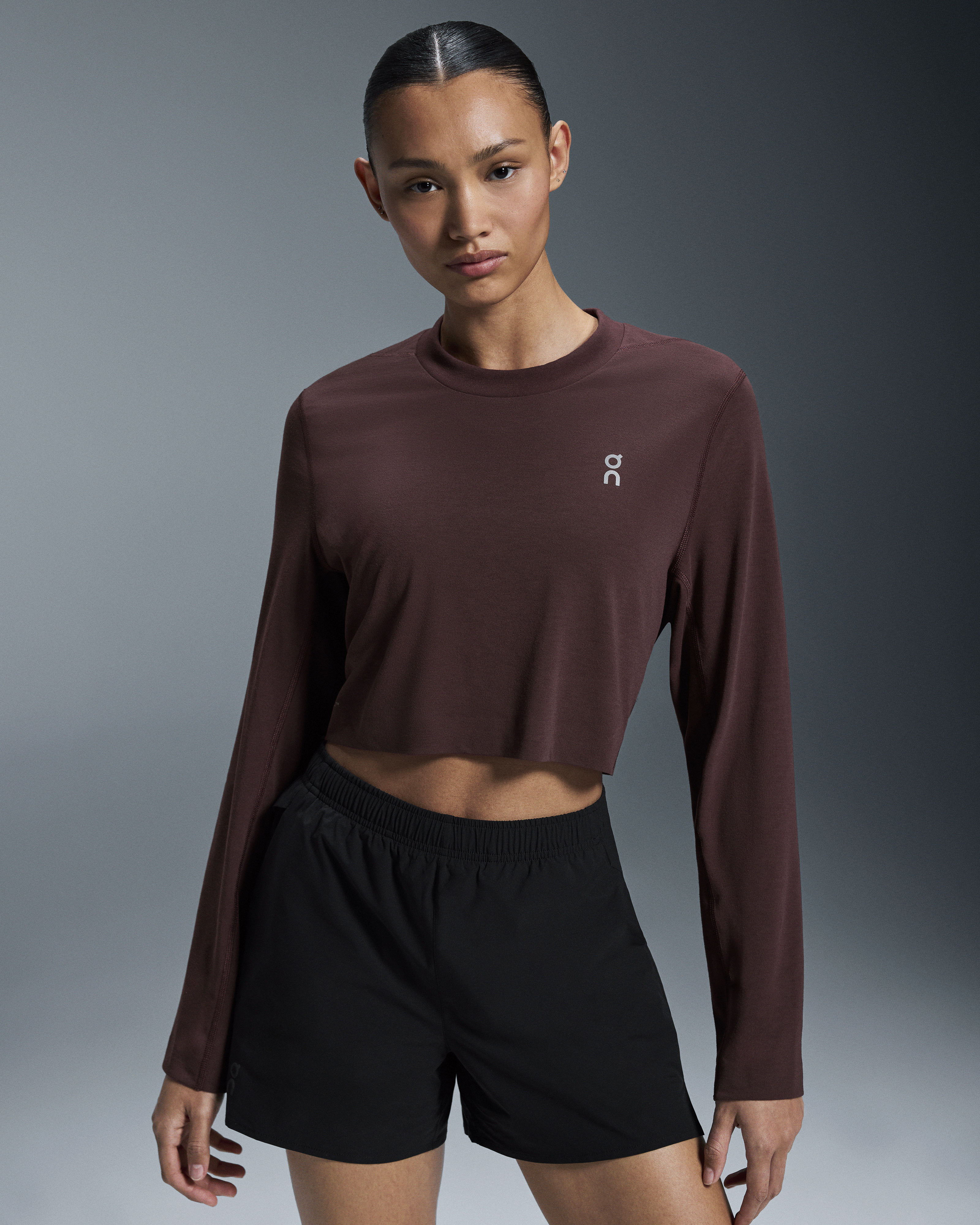 Women's Active Long-T Crop - Image 3