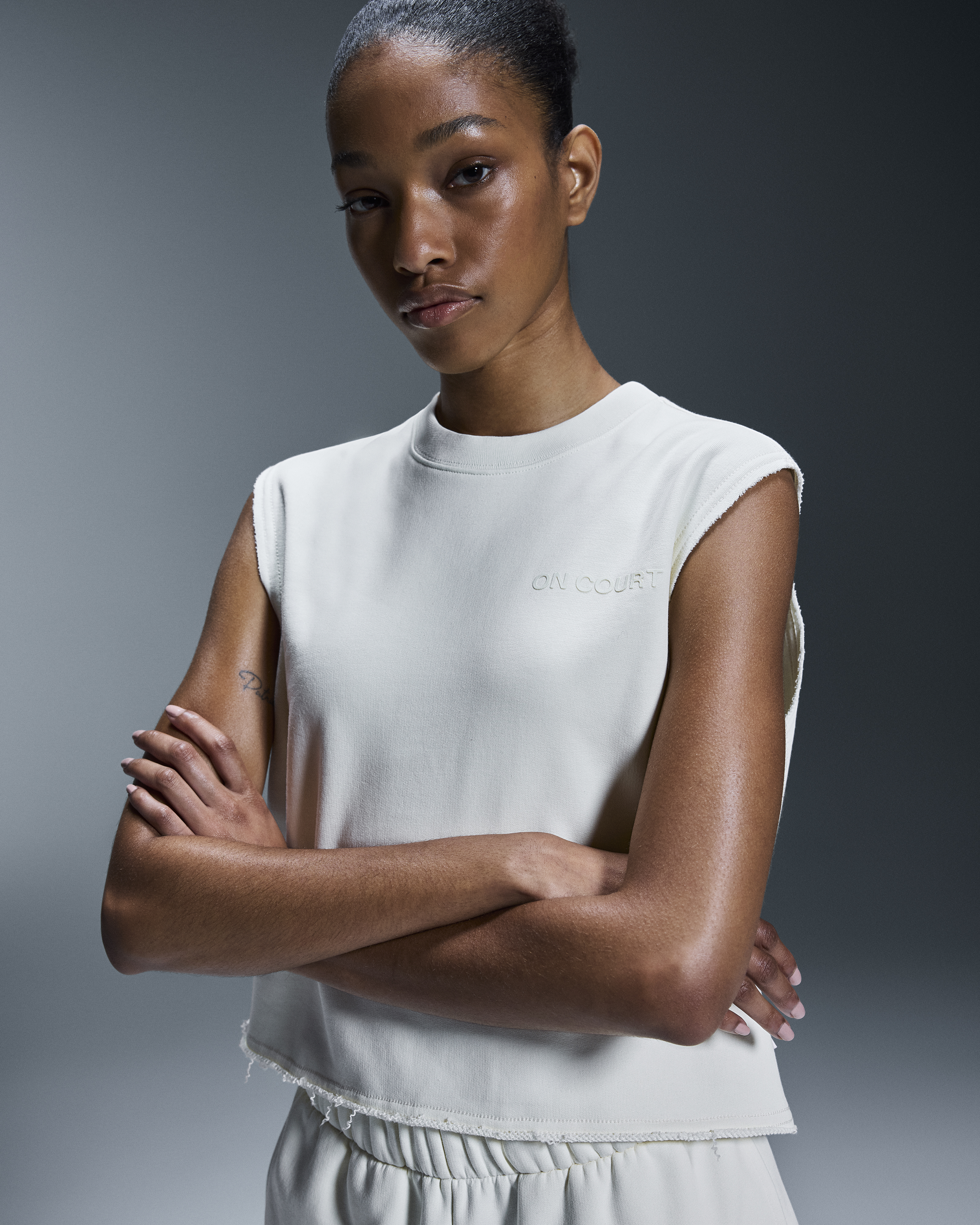 Women's Open Club Crew Crop - Image 6